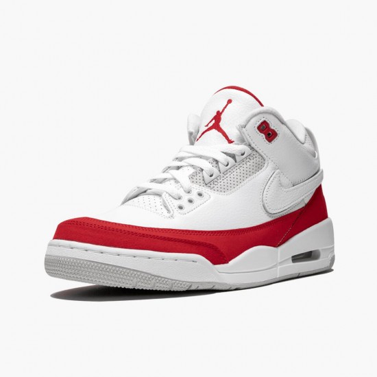 Nike Jordans 3 Retro Tinker White/University Red Neutral G Pánské Boty