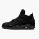 Nike Jordans 4 Retro Black Cat Black/Black Light Graphite Boty