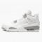 Nike Jordans 4 Retro White Oreo White/Gray Pánské Boty