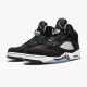 Nike Jordans 5 Oreo 2021 Black White Cool Grey Black/White/Cool Grey Boty