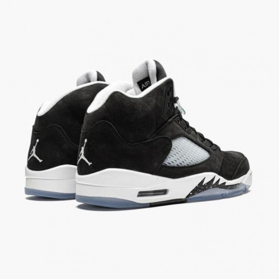 Nike Jordans 5 Oreo 2021 Black White Cool Grey Black/White/Cool Grey Boty