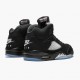 Nike Jordans 5 Retro Black Metallic Black/Metallic Silver Boty