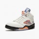 Nike Jordans 5 Retro International Flight Sail/Racer Blue-Cone Black Boty