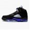 Nike Jordans 5 Retro Racer Blue With Black Blue Black/Racer Blue/Reflective Silver Boty