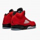 Nike Jordans 5 Retro Raging Bull Red Varsity Red/Black/White Pánské Boty