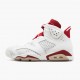 Nike Jordans 6 Retro Alternate White/Gym Red/Pure Platinum Black Boty