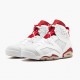 Nike Jordans 6 Retro Alternate White/Gym Red/Pure Platinum Black Boty