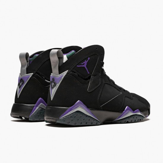 Nike Jordans 7 Retro Ray Allen Black Fierce Purpler Dark Stee Black/Fierce Purple-Dark Grey Steel Pánské Boty