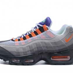 Nike Air Max 95 OG QS Unisex Černásafety Oranžovávolt Běžecké Boty 810374-078