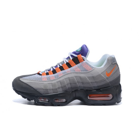 Nike Air Max 95 OG QS Unisex Černásafety Oranžovávolt Běžecké Boty 810374-078