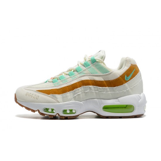 Nike Air Max 95 TT Pánské Bílá  Zelená Hnědá Běžecké Boty CZ0154-100