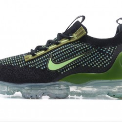 Nike Air VaporMax 2021 Flyknit Černá Zelená DQ7640-001 Běžecké Boty Dámské/Pánské