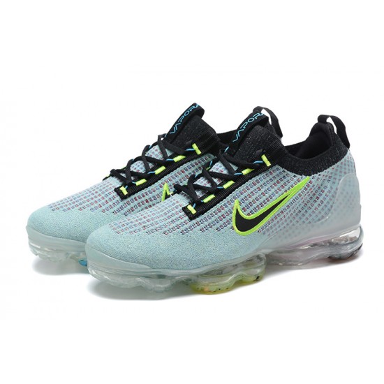 Nike Air VaporMax 2021 Flyknit Černá Zelená DX3367-700 Běžecké Boty Dámské/Pánské