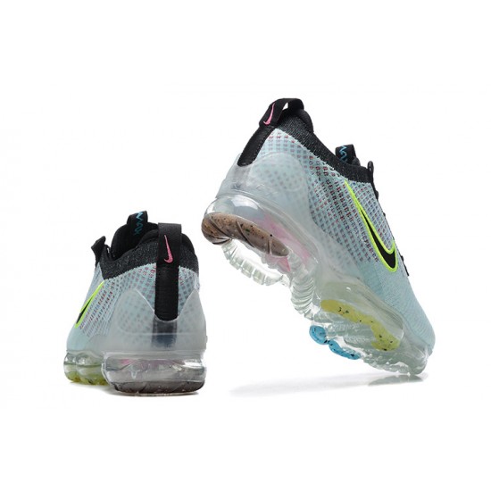 Nike Air VaporMax 2021 Flyknit Černá Zelená DX3367-700 Běžecké Boty Dámské/Pánské