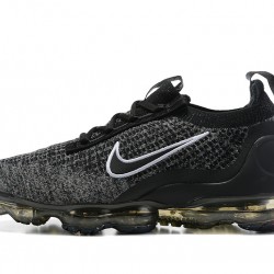 Nike Air VaporMax 2021 Flyknit Černá Šedá DC9394-001 Běžecké Boty Dámské/Pánské