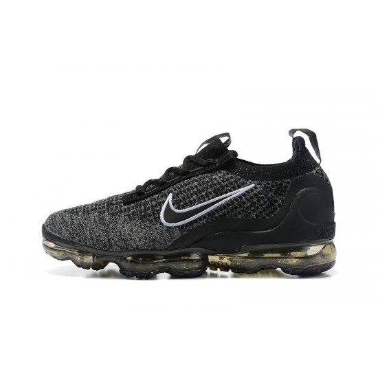 Nike Air VaporMax 2021 Flyknit Černá Šedá DC9394-001 Běžecké Boty Dámské/Pánské