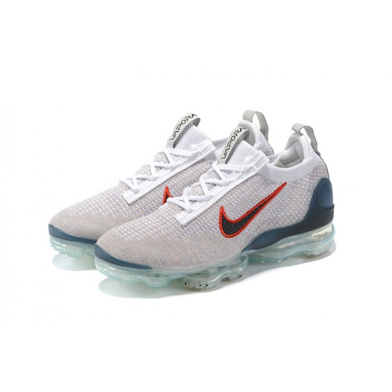 Nike Air VaporMax 2021 Flyknit Modrá Červená DC9454-100 Běžecké Boty Dámské/Pánské