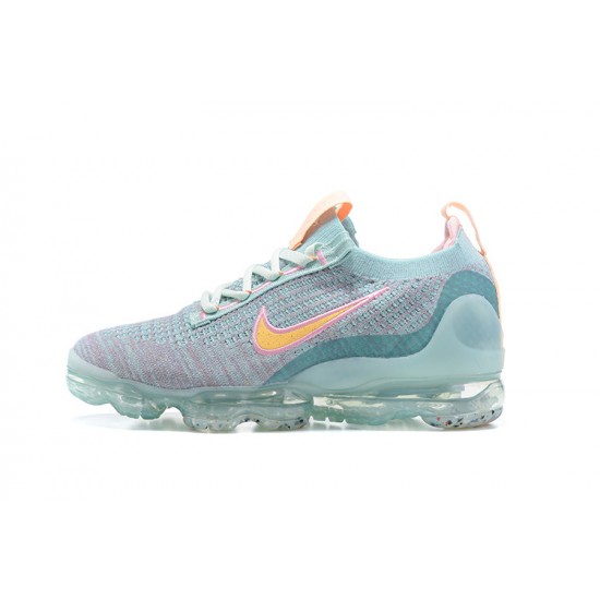 Nike Air VaporMax 2021 Flyknit Zelená Růžová DH4088-300 Běžecké Boty Dámské/Pánské