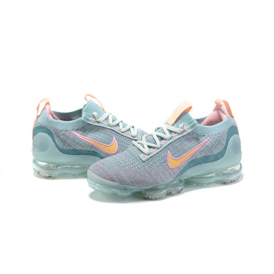 Nike Air VaporMax 2021 Flyknit Zelená Růžová DH4088-300 Běžecké Boty Dámské/Pánské