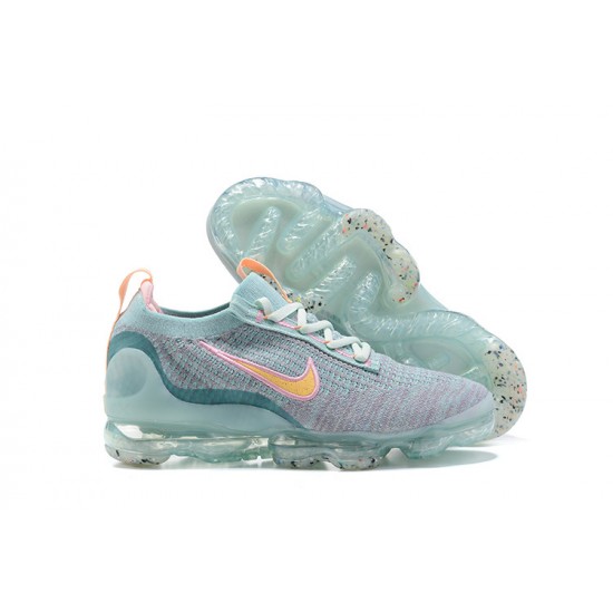 Nike Air VaporMax 2021 Flyknit Zelená Růžová DH4088-300 Běžecké Boty Dámské/Pánské