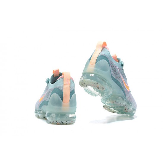 Nike Air VaporMax 2021 Flyknit Zelená Růžová DH4088-300 Běžecké Boty Dámské/Pánské