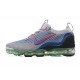 Nike Air VaporMax 2021 Flyknit Šedá Modrá DX3368-700 Běžecké Boty Dámské/Pánské