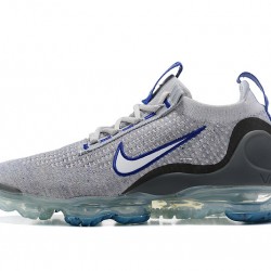 Nike Air VaporMax 2021 Flyknit Šedá Modrá Běžecké Boty Dámské/Pánské