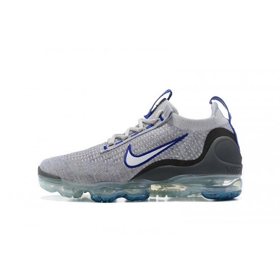 Nike Air VaporMax 2021 Flyknit Šedá Modrá Běžecké Boty Dámské/Pánské