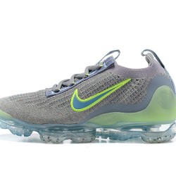 Nike Air VaporMax 2021 Flyknit Šedá Zelená DH4084-003 Běžecké Boty Dámské/Pánské