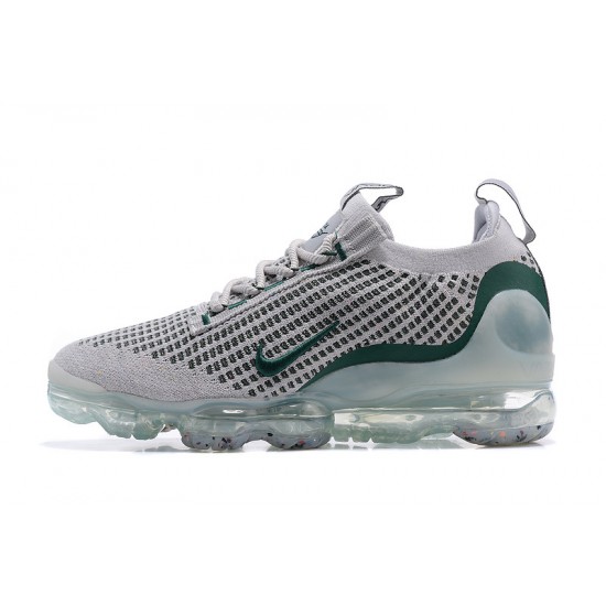 Nike Air VaporMax 2021 Flyknit Šedá Zelená DN3074-001 Běžecké Boty Dámské/Pánské