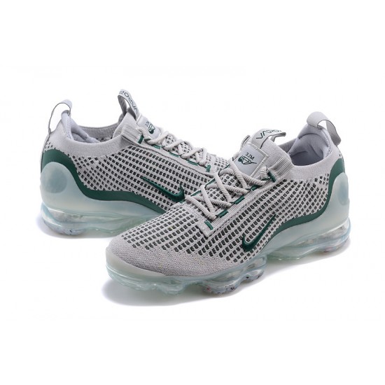 Nike Air VaporMax 2021 Flyknit Šedá Zelená DN3074-001 Běžecké Boty Dámské/Pánské