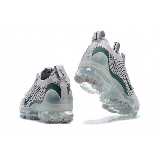 Nike Air VaporMax 2021 Flyknit Šedá Zelená DN3074-001 Běžecké Boty Dámské/Pánské