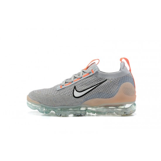 Nike Air VaporMax 2021 Flyknit Šedá Oranžová DH4084-002 Běžecké Boty Dámské/Pánské