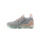 Nike Air VaporMax 2021 Flyknit Šedá Oranžová DH4084-002 Běžecké Boty Dámské/Pánské