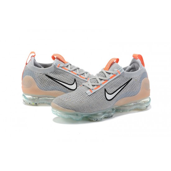 Nike Air VaporMax 2021 Flyknit Šedá Oranžová DH4084-002 Běžecké Boty Dámské/Pánské