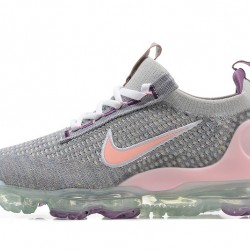 Nike Air VaporMax 2021 Flyknit Šedá and Růžová Běžecké Boty Dámské/Pánské