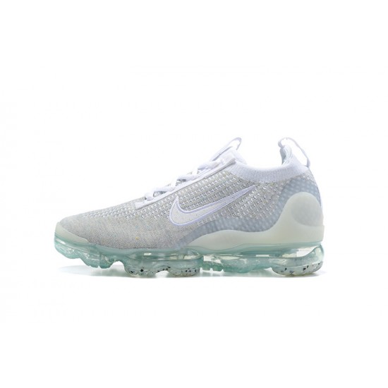 Nike Air VaporMax 2021 Flyknit Bílá DC4112-100 Běžecké Boty Dámské/Pánské