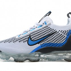 Nike Air VaporMax 2021 Flyknit Bílá Šedá Běžecké Boty Dámské/Pánské