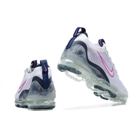 Nike Air VaporMax 2021 Flyknit Bílá Růžová DB1550-105 Běžecké Boty Dámské/Pánské