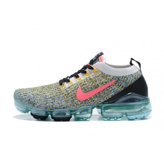 Nike Air VaporMax Flyknit 3 Unisex Černá Zelená Běžecké Boty AJ6910-104