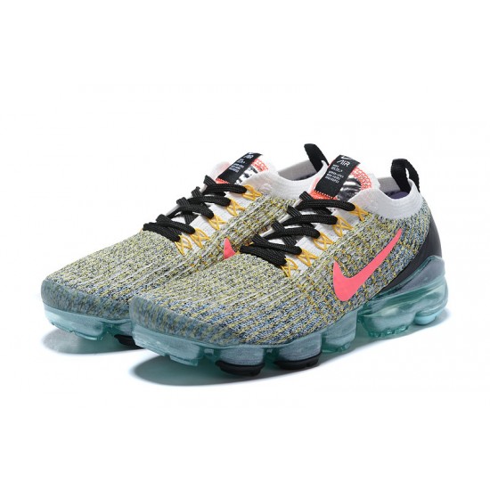 Nike Air VaporMax Flyknit 3 Unisex Černá Zelená Běžecké Boty AJ6910-104