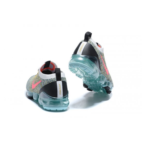 Nike Air VaporMax Flyknit 3 Unisex Černá Zelená Běžecké Boty AJ6910-104