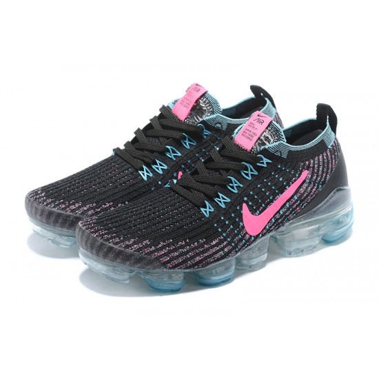 Nike Air VaporMax Flyknit 3 Unisex Černá Růžová Běžecké Boty AJ5910-101