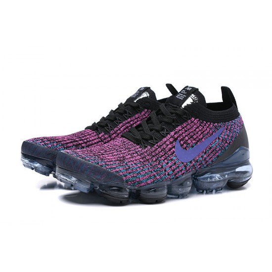 Nike Air VaporMax Flyknit 3 Unisex Černá Fialová Běžecké Boty AJ6900-009