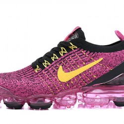 Nike Air VaporMax Flyknit 3 Unisex Černá Červená Běžecké Boty AJ6910-007