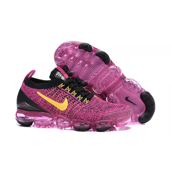 Nike Air VaporMax Flyknit 3 Unisex Černá Červená Běžecké Boty AJ6910-007