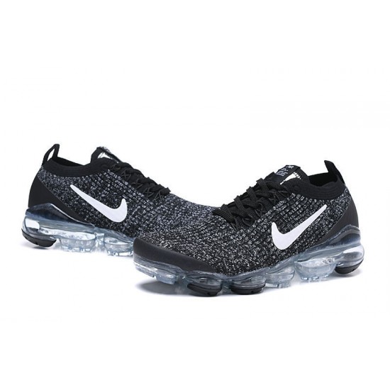 Nike Air VaporMax Flyknit 3 Unisex Černá Bílá Běžecké Boty AJ6900-212