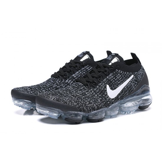 Nike Air VaporMax Flyknit 3 Unisex Černá Bílá Běžecké Boty AJ6900-212