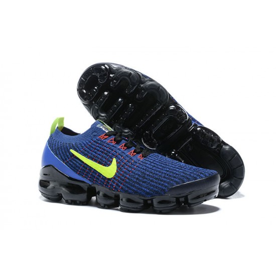 Nike Air VaporMax Flyknit 3 Unisex Modrá Zelená Běžecké Boty