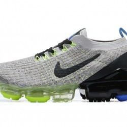 Nike Air VaporMax Flyknit 3 Unisex Šedá Modrá Běžecké Boty AJ6900-112